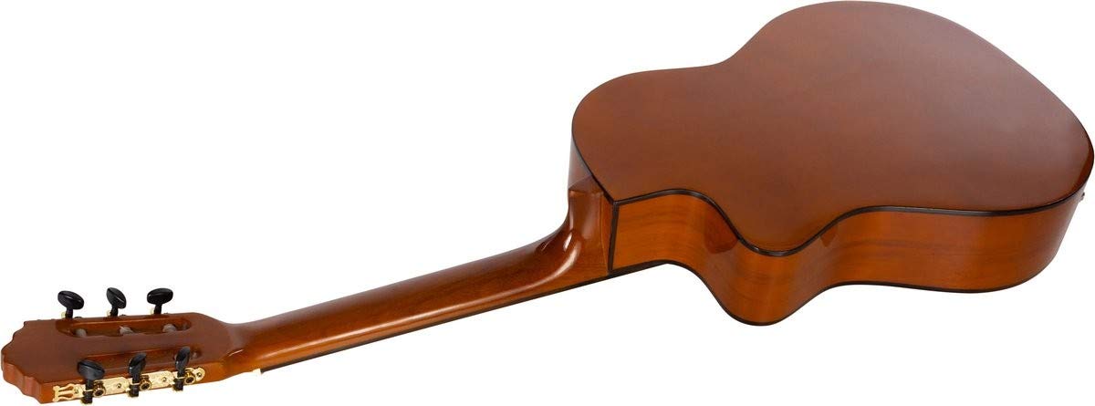 Elettro chitarra classica elettrificata 4/4 dimensione 39" M-tunes MTC209CE Cutaway mtunes