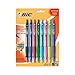 BIC Glide Bold Fashion Retractable Ball Pens, Bold Point (1.6 mm), Assorted Ink Colors, 8-Count, Smooth Writing