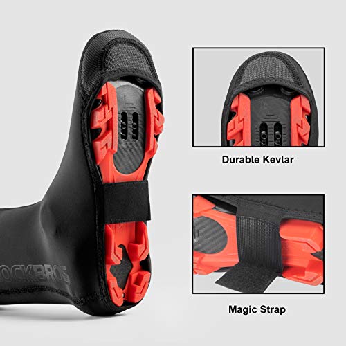 ROCKBROS Cycling Shoe Covers Warm Bike Shoe Cover Windproof Water Resistant by ROCKBROS - Used condition - Image 5