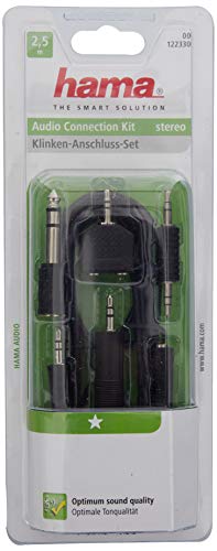 HAMA 122330 JACK Connection Kit, 2.5M