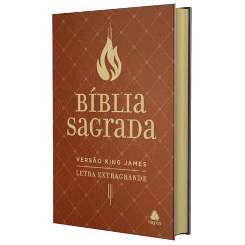 Bíblia Sagrada King James – Letra Extra Grande – Marrom