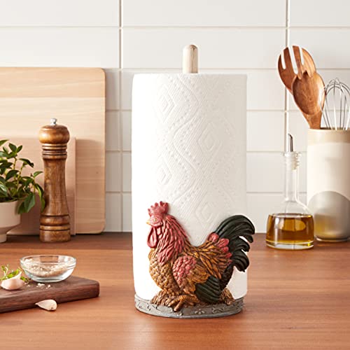Koehler 12553 12 Inch Country Rooster Paper Towel Holder #TOP4