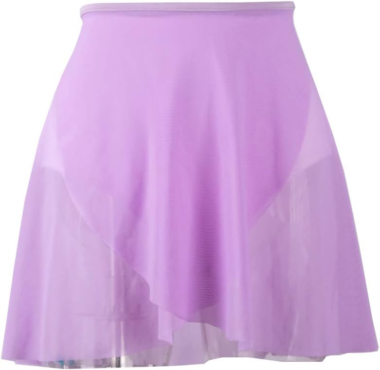 Sheer Wrap Ballet Skirt for Women and Kids Skate Over Scarf Dancewear