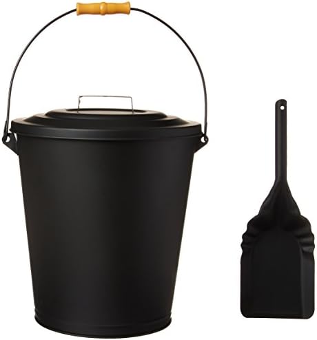 Vogelzang 1508 Ash Container,Grey,Large