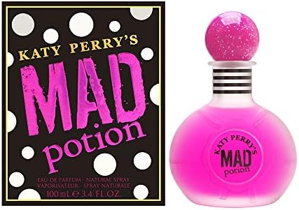 Katy Perry Mad Potion Eau De Parfum Spray for Women, 3.4 Fl Oz (Packaging May Vary)