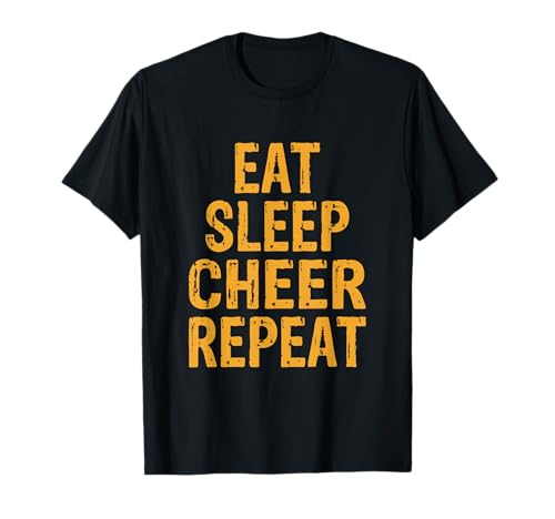 Eat Sleep Cheer Repeat T-Shirt