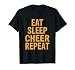 Eat Sleep Cheer Repeat T-Shirt