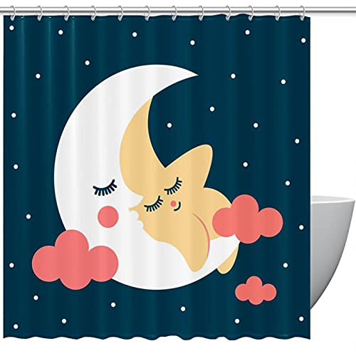 Rideaux de douche anti-odeur pour salle de bain saine et propre - 2