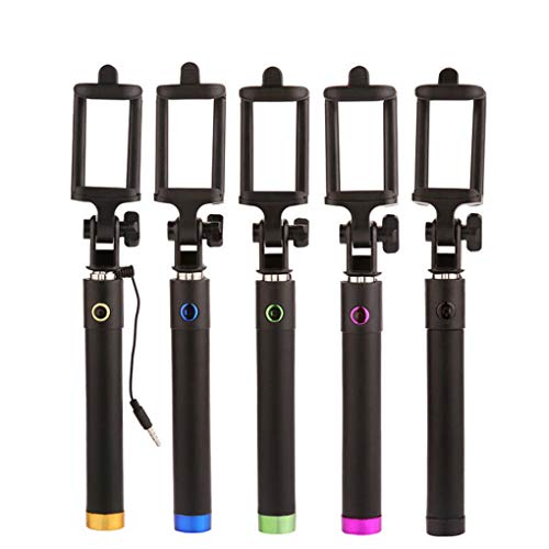 Perche à selfie lot de 5 monopodes extensibles pour photos de groupe - 2