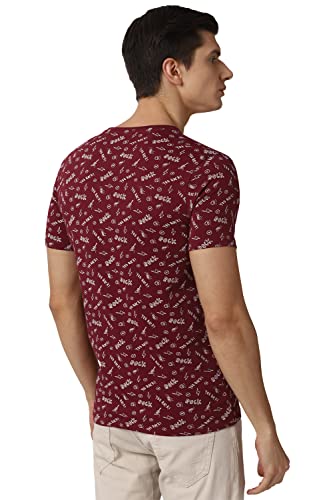 Image of Van Heusen Men's Cotton Slim Fit T-Shirt