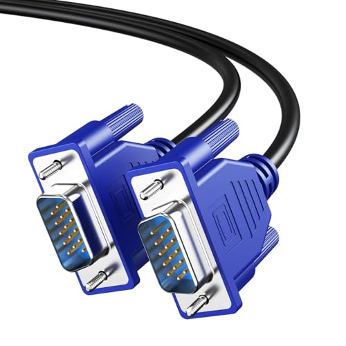 JGD PRODUCTS Male to Male VGA Cable 1.5 Meter, Support Monitor/PC/LCD/LED, Plasma, Projector, TFT (B0DHJ73DGP) Amazon Price History, Amazon Price Tracker