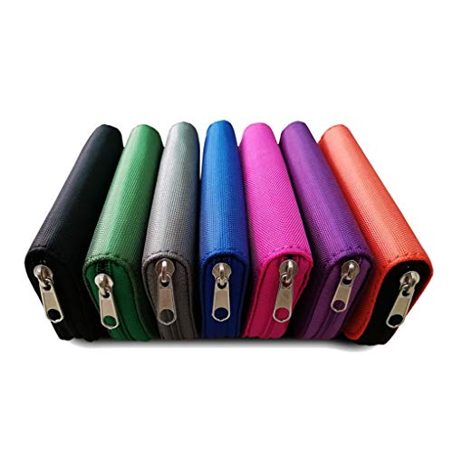 Wheeler-WF Geheugenkaart Cases SD Micro SD CF SDXC SDHC geheugen Flash-kaarten met Pouch Organizer Keeper Media… - Image 6