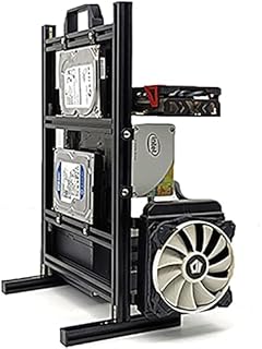 Pc Test Bench ATX Matx Itx Motherboard Stand Open Frame Air Pc Case Test Bench Vertical Water Cooling Aluminum Support Vertical Horizontal Wall Hanging