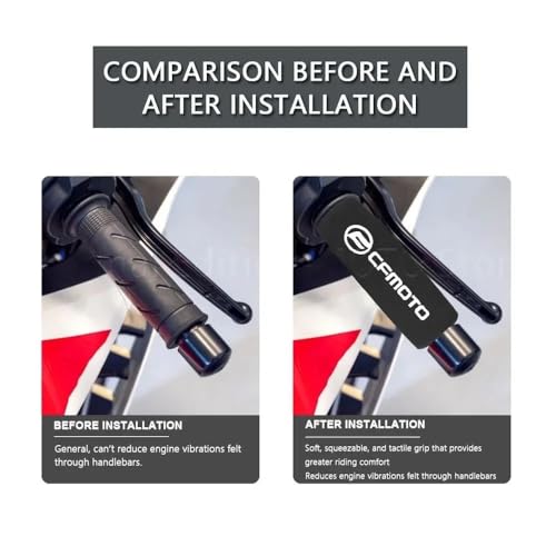 Vástago de horquilla moto Cfmoto con protector de esponja resistente a impactos 6