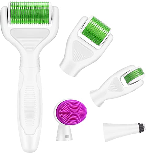 Dermaroller Nivlan 6 en 1 - Kit de rodillo facial...