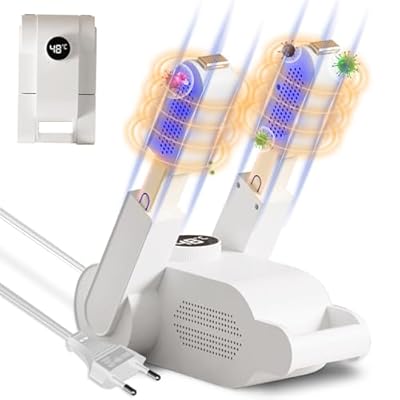 Secador de zapatos eléctrico, secador de botas de esquí, calentador de zapatos, calentador de pies eléctrico, secador de guantes, con temporizador, luz UV + carbón activado, doble antibacteriano | Ya disponible en tu tienda friki favorita! En mundofriki.es! Secador de zapatos eléctrico, secador de botas de esquí, calentador de zapatos, calentador de pies eléctrico, secador de guantes, con temporizador, luz UV + carbón activado, doble antibacteriano | Ya disponible en tu tienda friki favorita! En mundofriki.es!