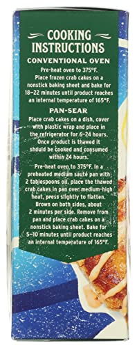 Whole Catch, Maryland Style Crab Cakes 2 Count, 6 Ounce (Frozen) #TOP5