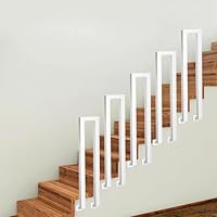 Corrimano Per Scale Moderno - Acciaio Inox, Nero Opaco, Montaggio A Parete - 1-6 Metri - Foto 3