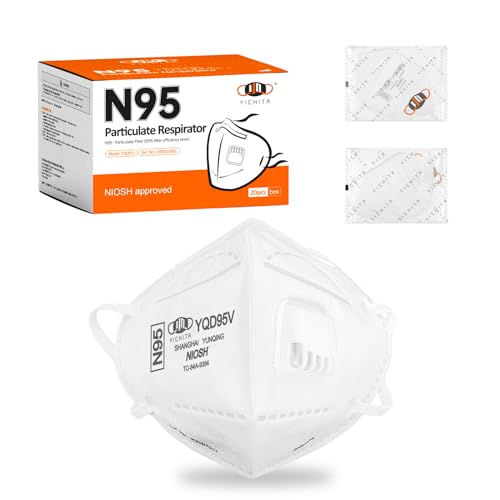 【超お得】N95マスク NIOSH 960枚 高性能BYD製 医療・防塵・防護 Amazon.co.jp: [YQ YICHITA] n95マスク 医療用 コロナ対策 排気