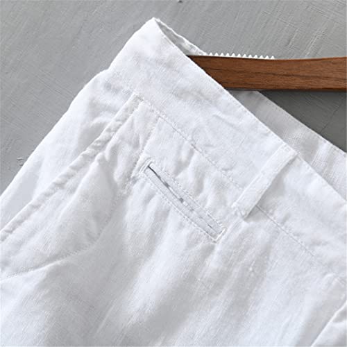 Short en lin homme de qualité supérieure style décontracté chic