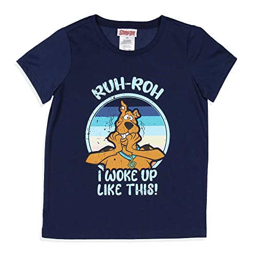 INTIMO Scooby-Doo Girls' Ruh Roh I Woke Up Like This Jogger Sleep Pajama Set3