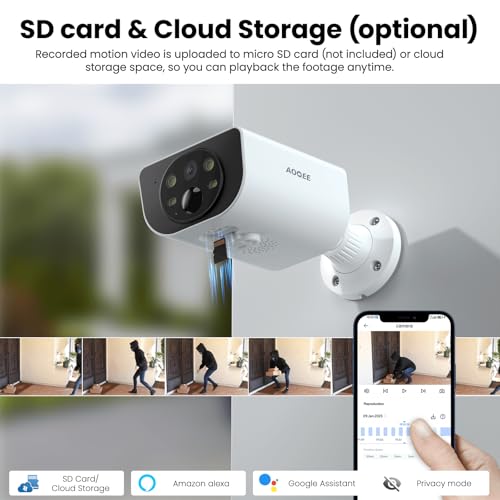 Aoqee 2K Solar Camera Outdoor Wireless-2.4Ghz Wifi Cameras For Home Security thumb #4