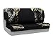 Coverking Rear Solid Bench Custom Fit Seat Cover for Select Dodge Intrepid Models - Neosupreme (Mossy Oak Break Up Camo with Black Sides)