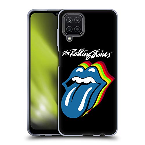 Carcasa de gel silicona para Samsung Galaxy A12 de The Rolling Stones