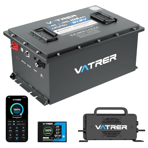 VATRER POWER 48V Lithium Golf Cart Battery