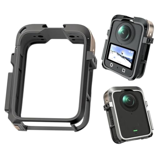 For DJI Osmo 360 II �J�����P�[�W �A���~�����ی�P�[�W �g���ی�t���[�� 1/4�l�W��/�R�[���h�V���[���� | For DJI Osmo 360 II �P�[�X �E�T�M�P�[�W �g���P�[�W �`�^���F �A���~������ ���^���t���[�� �����Ռ���