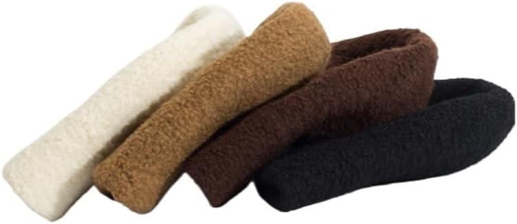 Knitted Lambskin Warm Versatile Fisherman's Hat Windproof Ear Protecting Bucket Hats