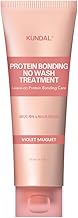 【KUNDAL/クンダル】Damage Care No-Wash Treatment 130ml #Violet Mimosa #Protein #Damaged Hair #Split Ends Care #Frizz Prevention #Smooth Silky Hair #Moisturizing #Leave-in Treatment #Fragrance Treatment