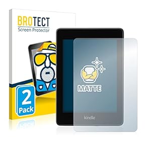 brotect Pellicola Protettiva Opaca Compatibile con Amazon Kindle Paperwhite 2018 (10a Generazione) Pellicola Protettiva Anti-Riflesso (2 Pezzi)