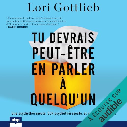 Diseño de la portada del título Tu devrais peut-&ecirc;tre en parler &agrave; quelqu'un