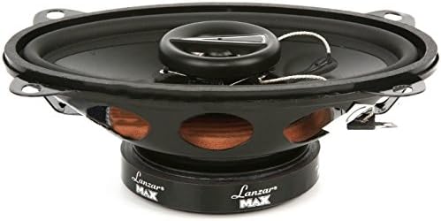 Side view of LANZAR MX462 speaker, highlighting the magnet structure.