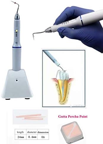 Wireless Gutta Percha Cutter Teeth Gum Endo Cordless Obturation Heating and 4Tips