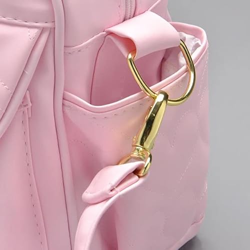 Kit Bolsa Maternidade Coração Griff Classic Mave Baby - Rosa