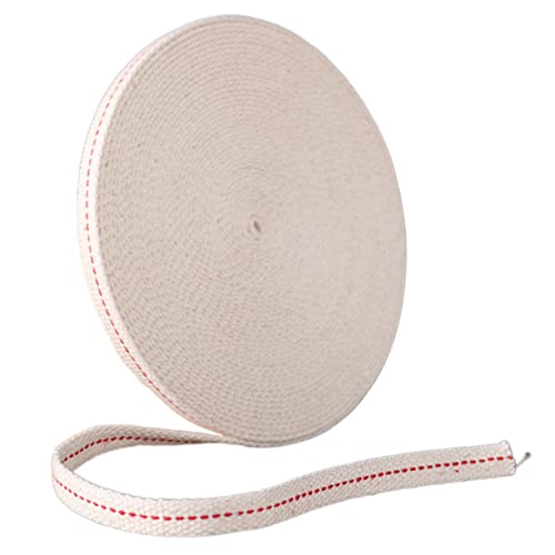 Yardenfun Cotton Wick Replacement for Oil Lamps Cuttable Lantern Wick for Household Old Kerosene Lamp Accessories