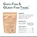 Portland Pet Food Company Gingerbread Dog Treats Healthy Biscuits for Small Medium & Large Dogs - Grain-Free, Human-Grade All Natural Cookies, Snacks & Puppy Training Treats - Made in The USA - 5 oz