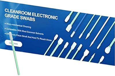 Cleanmo Electro Static Dissipative, Anti-Static Mini Tipped Swab, ESD Safe Cleaning for Sensitive Surface in Critical Environment, Pack of 500 swabs