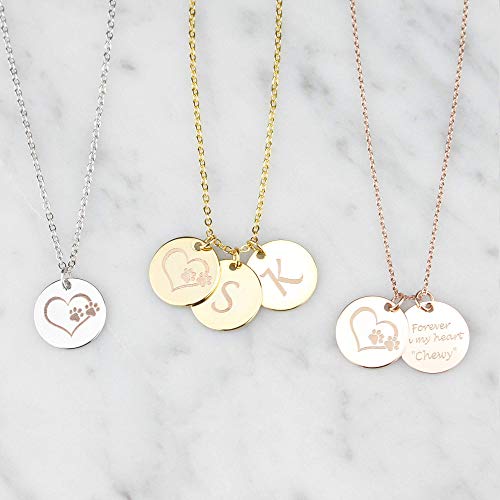 Pet Memorial Necklace Pet Memorial Jewelry Dog Memorial Gift Pet Loss Gifts Pet Lover Custom Pet Dog Portrait Labrador Retriever FN-100