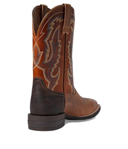 ARIAT ARIAT Men's Steadfast Western Boot - Western Brown/Fall Orange, 12 Medium