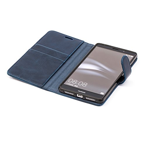 Mulbess Cover per Huawei Mate 8, Custodia Pelle