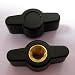 Bouton à ailettes - Vis papillon femelle - M4 M5 M6 - Pour router, appareil photo, scie, perceuse