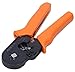 Signstek Crimper Plier HSC8 6-4 Adjusting Ratcheting Square Ferrule Wire Cable Crimper Plier Crimping Crimp Tool AWG23-10 Orange