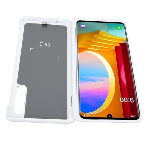 Coque double écran Velvet 5G accessoire G9 ABS blanc avec charnière - 4