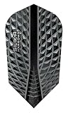 Harrows Dart Flight Profi Silika Dartflight Set für Softdarts und Steeldarts (Slim, Smokey)