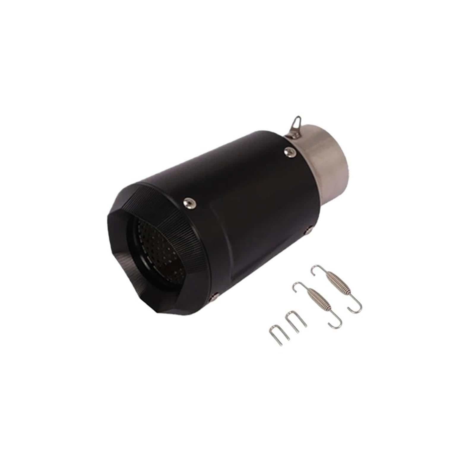 motocyklowy wydech Uniwersalna Rura Wydechowa Motocykla 51 MM/60 MM Pasuje Do NINJA 650 MT15 R15 S1000XR Z900 R1(51MM B)