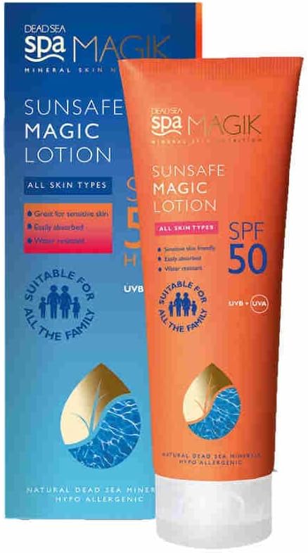 Sun Protection by Dead Sea Spa Magik Sunsafe SPF50 150ml