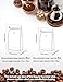 FireKylin 50 PCS Coffee Bags with Valve, (16 oz, 1 lb) Paper Stand Up Pouches, Resealable Vented Food Storage Bags Side Zipper (Kraft)